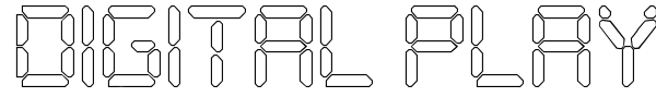 Digital Play St font preview